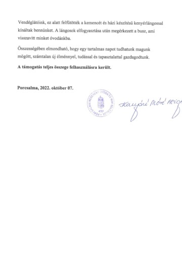 Világjegy 2022 intézményi beszámoló Világjegy 2022 intézményi beszámoló